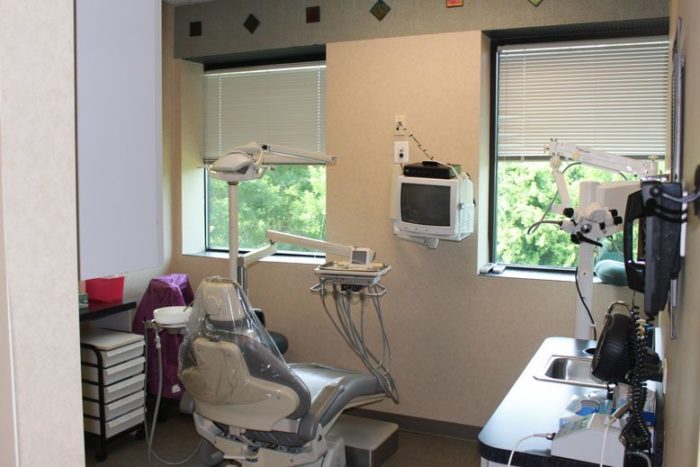 Examination room in Baltimore dentist office