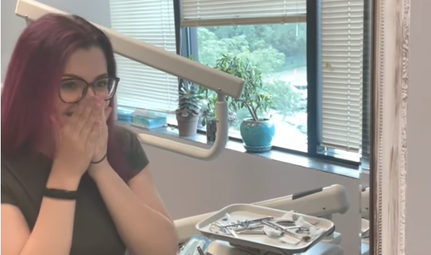 Happy Patient after Smile Reveal