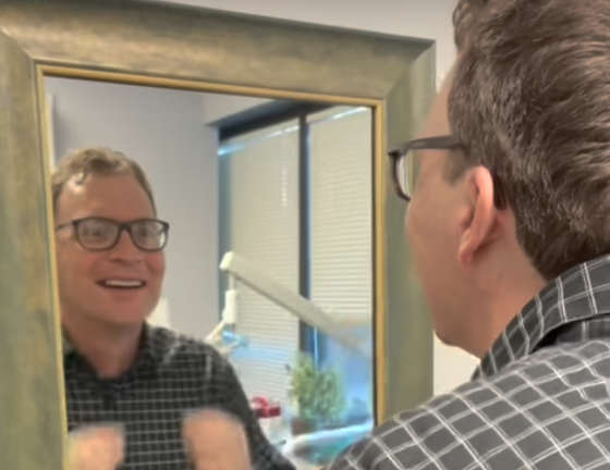 Happy dental patient at Cosmetic & Advanced Dentistry